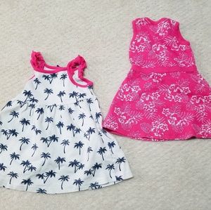 2 HB 0-3 Months baby girl dresses